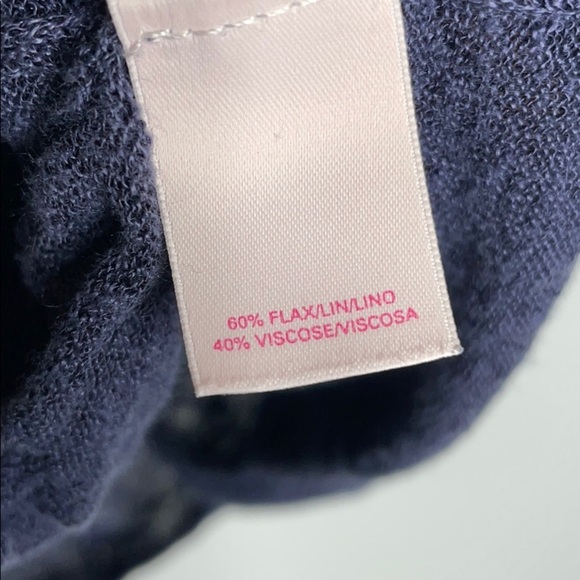 Victoria's Secret‎ Button Cardigan blue size Medium - Picture 3 of 4